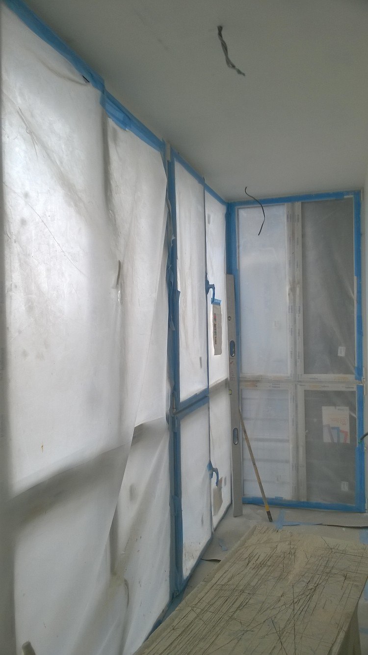 Мойка окон после ремонта До